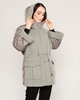 Tosato Casual Woman Coats ضوء رمادي