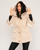 Tosato Casual Woman Coats Beige Dark