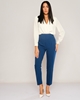 Sln High Waist Casual Trousers Sax