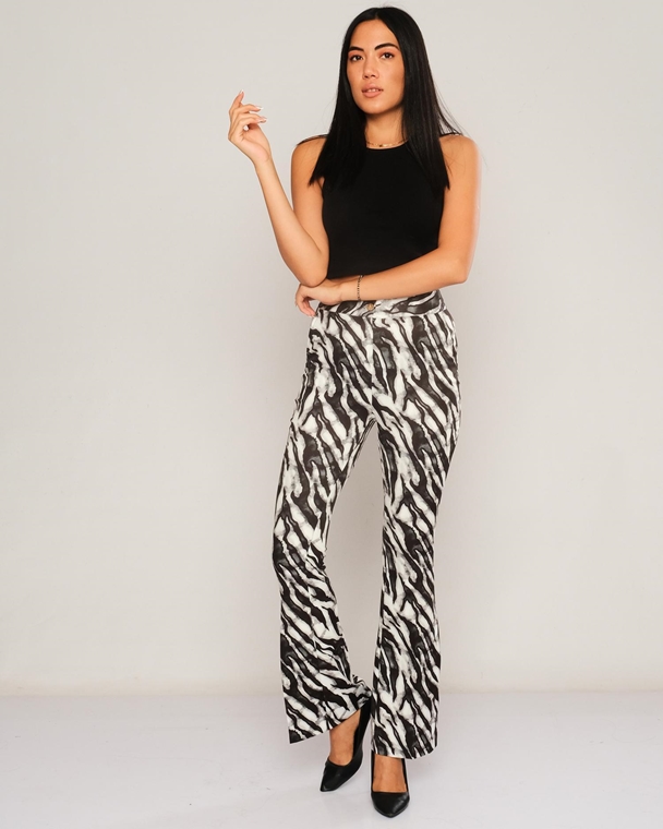 Selen High Waist Casual Trousers