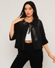 Sln Blazer Street Wear Jackets فضي - أسود