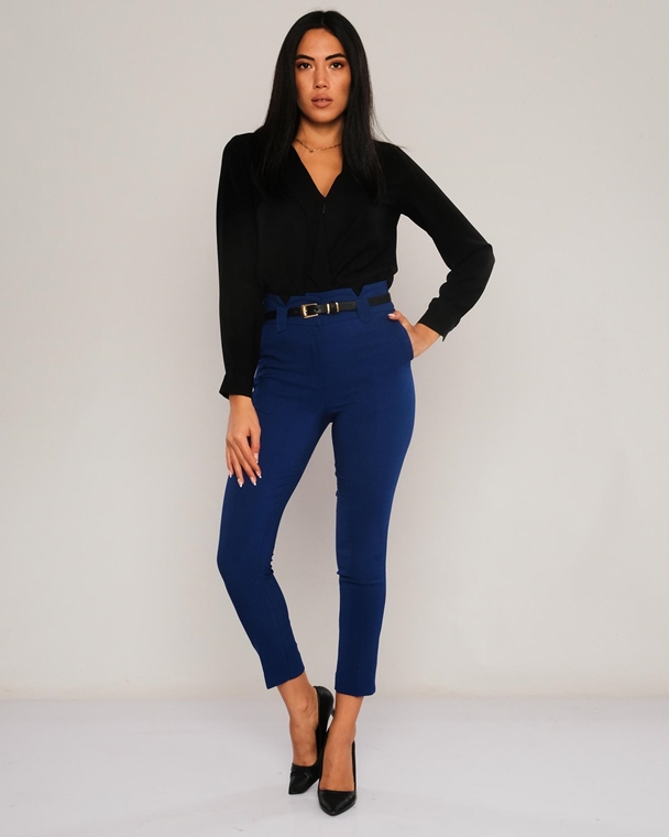 Zanzi High Waist Casual Trousers: Online Shopping