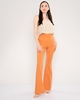Zanzi High Waist Casual Trousers البرتقالي