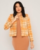 Sln Blazer Casual Jackets Orange