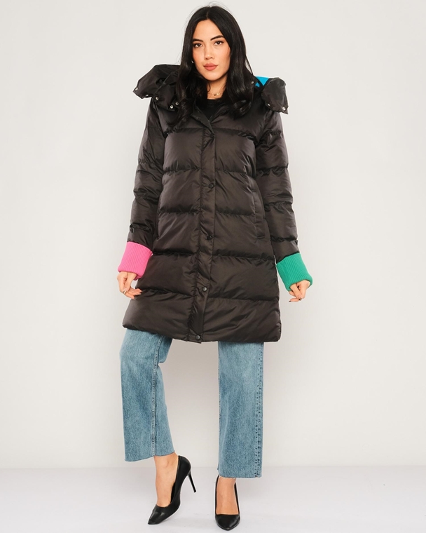 Sonesta Knee Lenght Street Wear Woman Coats