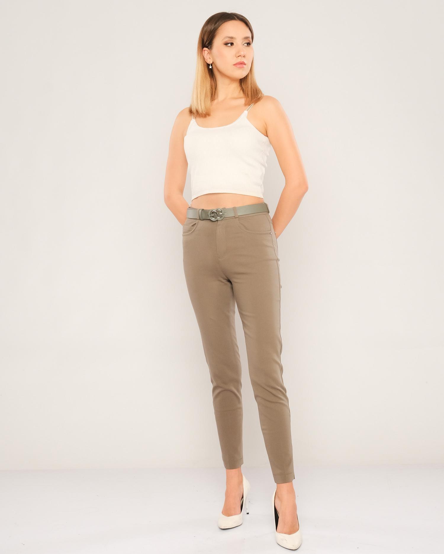 Estensivo High Waist Casual Trousers|: Online Shopping  Wholesale Womens Clothing