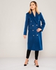 Dolce Bella Knee Lenght Street Wear Woman Coats яркий темно синий