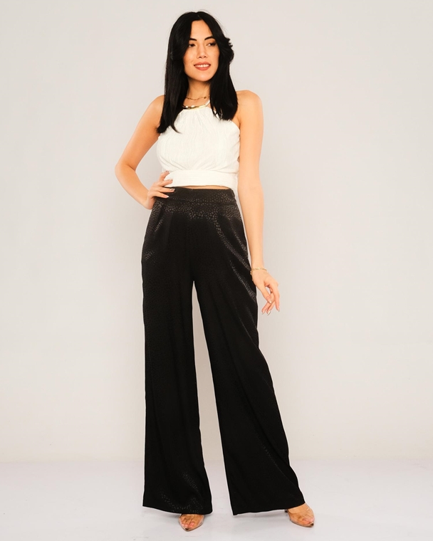 Airport High Waist Casual Trousers