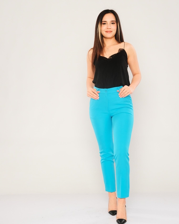 Mangosteen Low Rise Casual Trousers