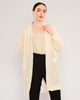 Pitiryko Open-Ended Casual Cardigans Beige