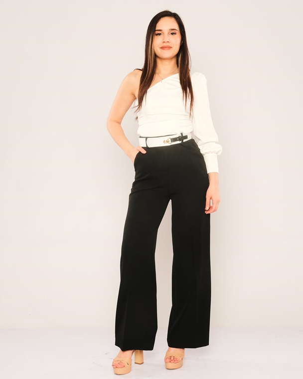 Fimore High Waist Casual Trousers