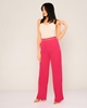 Explosion High Waist Casual Trousers Фуксия темная