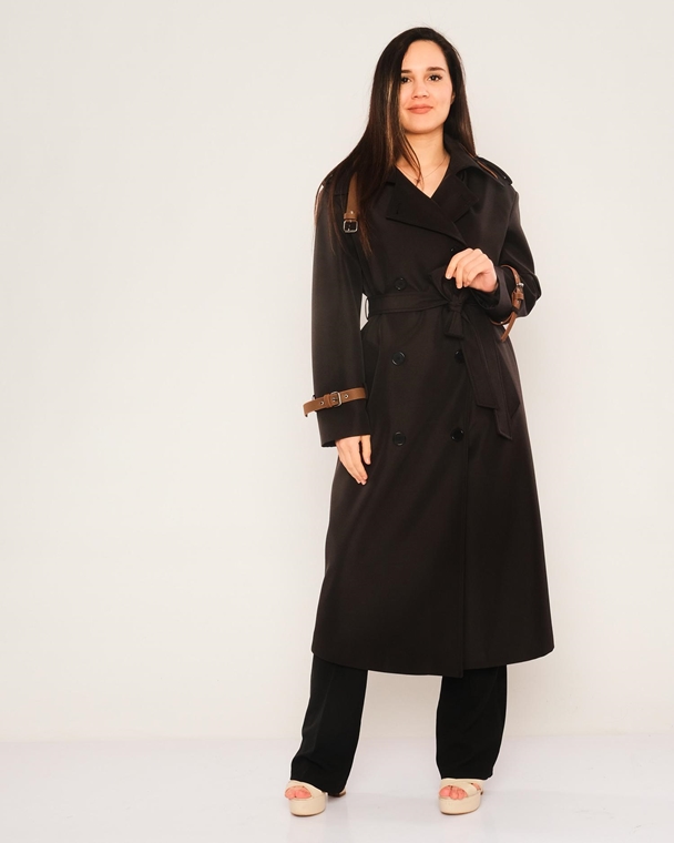 Tosato Knee Lenght Street Wear Woman Coats