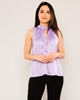 Lila Rose Sleevless Casual Blouses Lilac