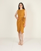 Sln Asymmetrical Sleevless Casual Dresses