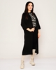 Pitiryko Open-Ended Casual Cardigans Black-Black