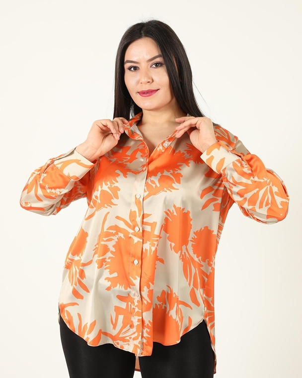 Tugce & Ece Long Sleeve Normal Neck Casual Shirts