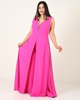 Rengin Night Wear Jumpsuits Fuchsia