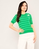 Yes Play Casual Jumpers Green-Ecru
