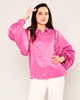 Lila Rose Long Sleeve Normal Neck Casual Shirts Pink