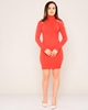 Yes Play Mini Long Sleeve Casual Dresses Red