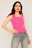 Yes Play Casual Blouses Fuchsia