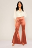Lila Rose High Waist Casual Trousers Rose