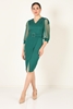 Panas Line Night Wear Dresses Emerald