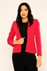 Selen Blazer Work Wear Jackets Red