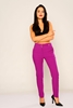 Selen High Waist Casual Trousers Purple