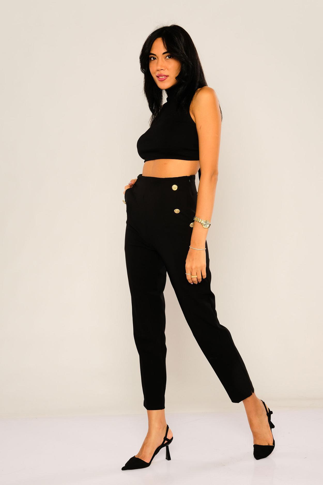 High Waisted Pants - Buy High Waisted Trousers Online for Women at