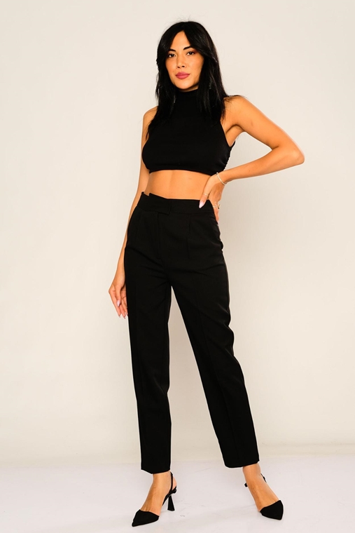 Zanzi High Waist Casual Trousers