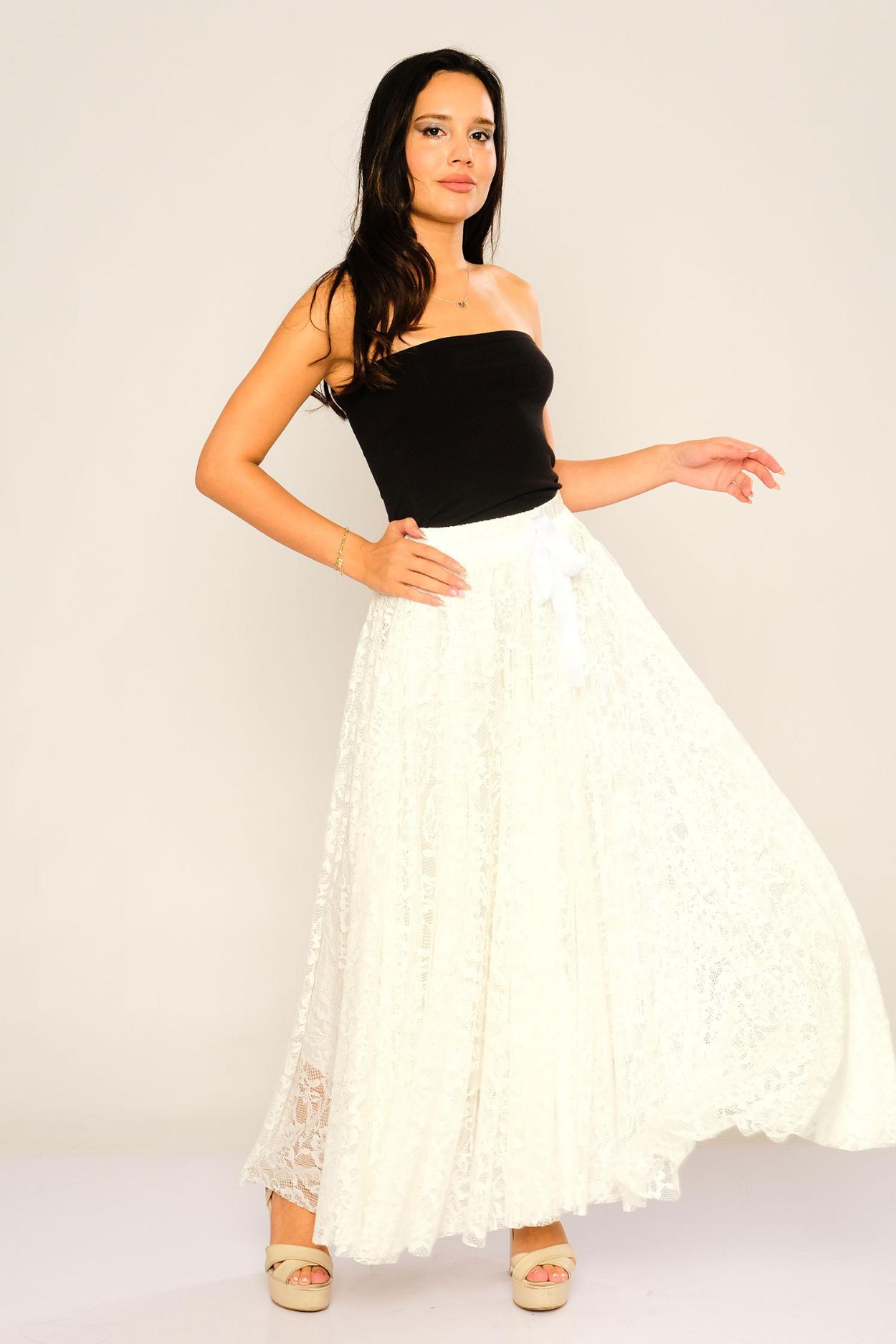 White net skirt online sale