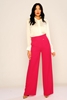 Explosion High Waist Casual Trousers Macenta