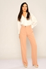 Explosion High Waist Casual Trousers لون الجمل