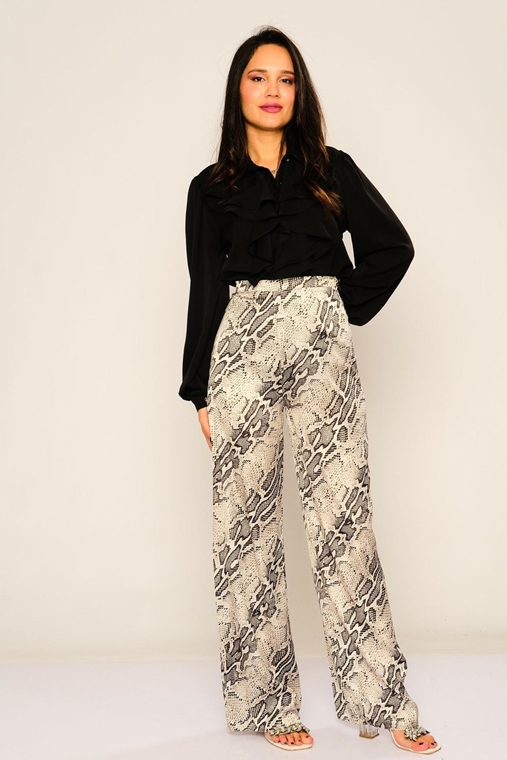 Explosion High Waist Casual Trousers