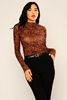 Explosion Long Sleeve Casual Blouses Orange