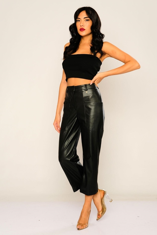 Mees High Waist Casual Trousers