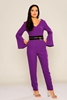 Explosion Casual Jumpsuits Пурпурный