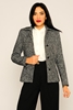 Selen Blazer Work Wear Jackets Smoked