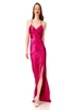 Hot Contact Night Wear Evening Dresses Fuşya