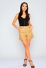 Explosion Casual Shorts Camel