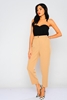 Explosion High Waist Casual Trousers Camel