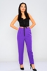 Explosion High Waist Casual Trousers Mor