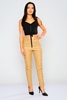 Explosion High Waist Casual Trousers Camel