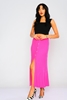 Pitiryko Casual Skirts Fuchsia