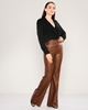 Zanzi High Waist Casual Trousers коричневый