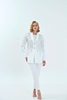 Dark Rose Night Wear Suits White