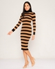 Yes Play Casual Dresses Black-Camel