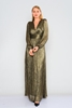 Explosion Maxi Long Sleeve Night Wear Dresses Platin